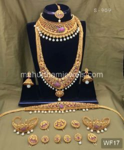 Wedding Jewellery Sets for Rent- WF17