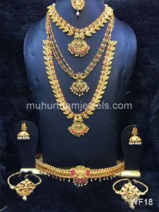 Wedding Jewellery Sets for Rent- WF18