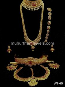 Wedding Jewellery Sets for Rent- WF46