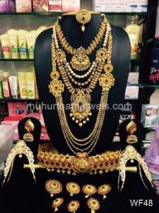 Wedding Jewellery Sets for Rent- WF48