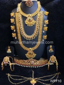 Wedding Jewellery Sets for Rent- WFF10