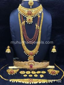 Wedding Jewellery Sets for Rent- WFF102