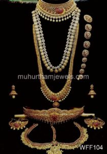 Wedding Jewellery Sets for Rent- WFF104