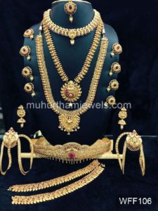 Wedding Jewellery Sets for Rent- WFF106