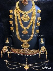 Wedding Jewellery Sets for Rent- WFF22