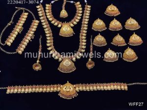 Wedding Jewellery Sets for Rent- WFF27