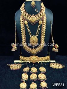 Wedding Jewellery Sets for Rent- WFF31