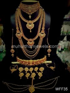 Wedding Jewellery Sets for Rent- WFF35