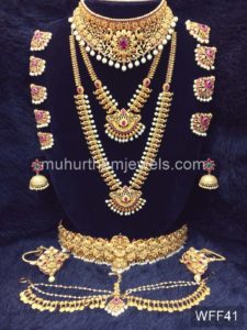 Wedding Jewellery Sets for Rent- WFF41