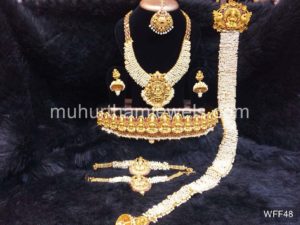 Wedding Jewellery Sets for Rent- WFF48