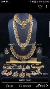 Wedding Jewellery Sets for Rent- WFF5