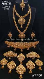 Wedding Jewellery Sets for Rent- WFF60