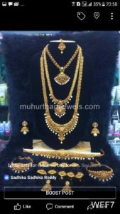 Wedding Jewellery Sets for Rent- WFF7