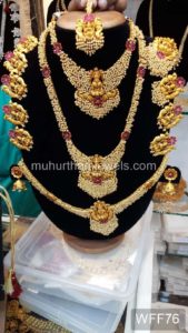 Wedding Jewellery Sets for Rent- WFF76