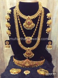 Wedding Jewellery Sets for Rent- WFF77