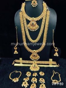Wedding Jewellery Sets for Rent- WFF89