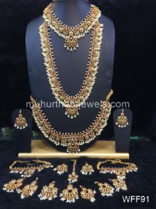 Wedding Jewellery Sets for Rent- WFF91