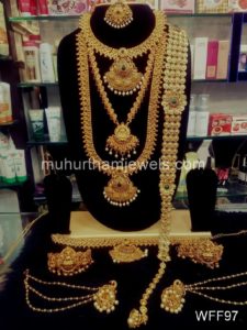 Wedding Jewellery Sets for Rent- WFF97