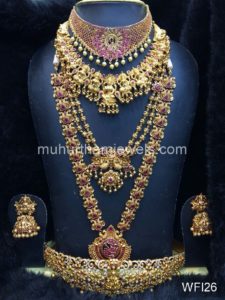 Wedding Jewellery Sets for Rent- WFI26