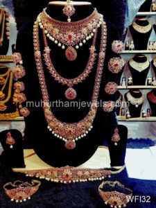 Wedding Jewellery Sets for Rent- WFI32