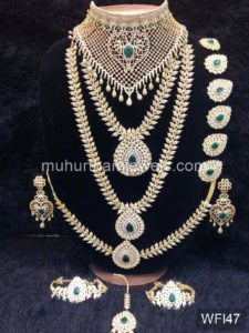 Wedding Jewellery Sets for Rent- WFI47