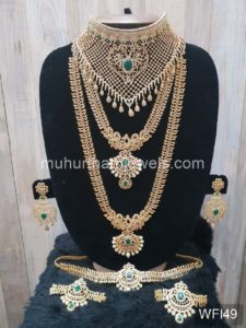 Wedding Jewellery Sets for Rent- WFI49