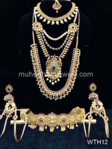 Wedding Jewellery Sets for Rent -WTH12