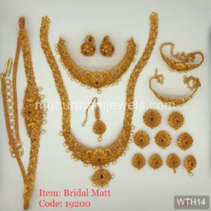 Wedding Jewellery Sets for Rent -WTH14