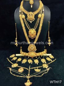 Wedding Jewellery Sets for Rent -WTH17