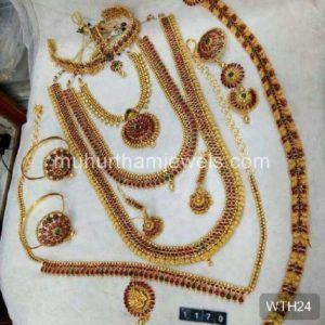 Wedding Jewellery Sets for Rent -WTH24