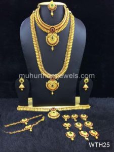 Wedding Jewellery Sets for Rent -WTH25