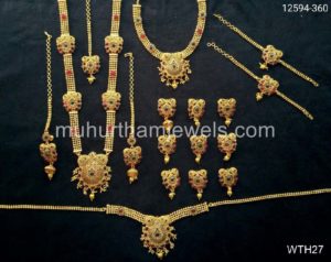 Wedding Jewellery Sets for Rent -WTH27