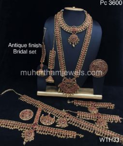 Wedding Jewellery Sets for Rent -WTH33