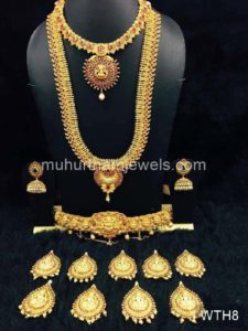 Wedding Jewellery Sets for Rent -WTH8