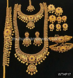 Wedding Jewellery Sets for Rent WTHF17