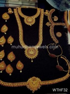 Wedding Jewellery Sets for Rent WTHF32