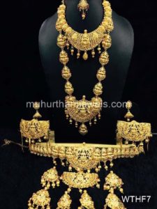 Wedding Jewellery Sets for Rent WTHF7