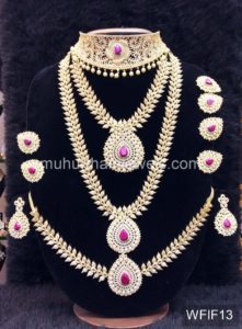 Temple Jewelry Sets for Rent - WFIF13